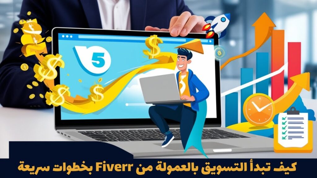 Fiverr كيف تبدأ التسويق بالعمولة من